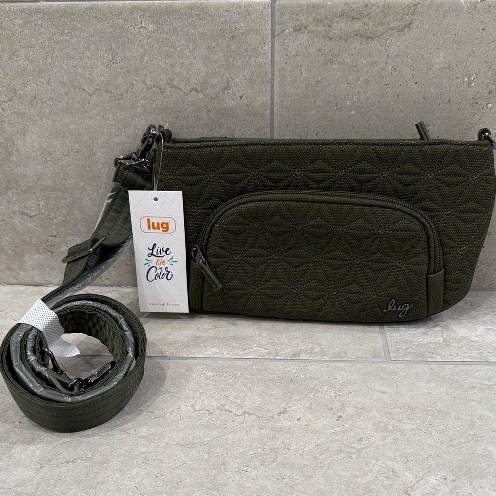 Lug NWT Flyer Matte Luxe VL Convertible Crossbody Bag - Picture 4 of 9